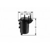 MGC1684, Clean filters, Фильтр топливный Рено 1.5dCi K9K