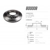 BD-0008, Fremax, Диск тормозной передний KIA Sportage 2.0 94->03 высокоуглеродистый