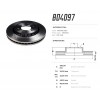 BD-4097, Fremax, Диск тормозной передний Ford Expedition, Navigator 06->17, F150 09->14 4.2-5.4 350x34 mm