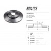 BD-4125, Fremax, Диск тормозной передний Lexus IS, Toyota Mark 10, Crown 05-> высокоуглеродистый  296x28 mm