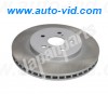 DI-225C, Japanparts, Диск тормозной передний Lexus RX 300 - 400h  03->08, Toyota Harrier 2.4-3.5 03->12