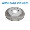 DP-327C, Japanparts, Диск тормозной задний Mazda CX-7, CX-9, Ford EDGE 3.5 24V 06->   302x18 mm