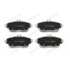 PA-0503AF, Japanparts, Колодки тормозные передние Mercedes A-class (W176), B-class (W246), CLA (C117, X117), GLA (W156 )