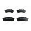 PP-210AF, Japanparts, Колодки тормозные задние (дисковые) Toyota Land Cruiser Prado (150), LC 100, Mitsubishi Pajero 4