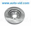 600934C, Japko, Диск тормозной передний Audi A3, Skoda Octavia, Yeti, VW Golf 5, 6, Jetta, Caddy, New Beetle 11->